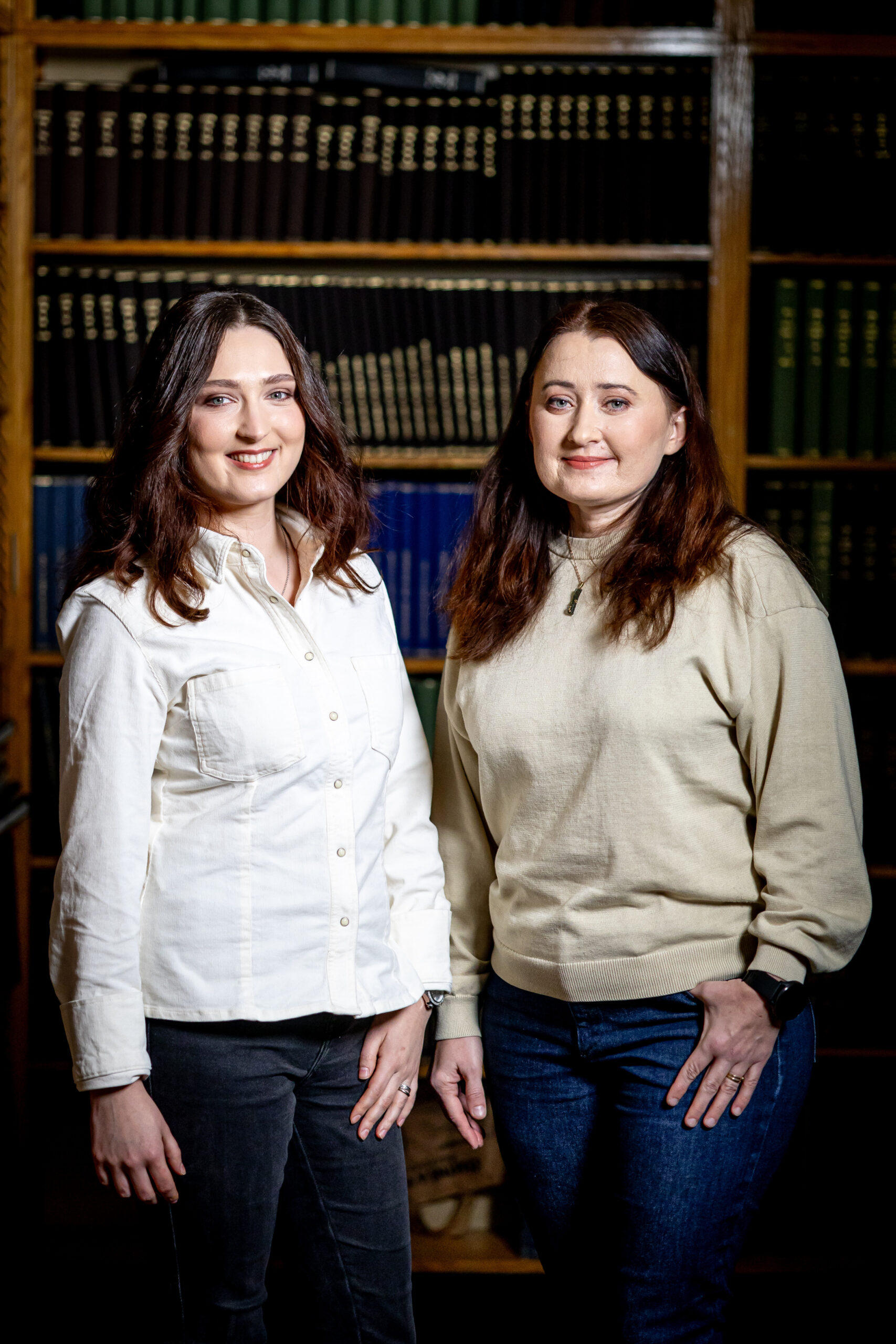 Elena Tomšík a Iryna Ivanko (AVČR)